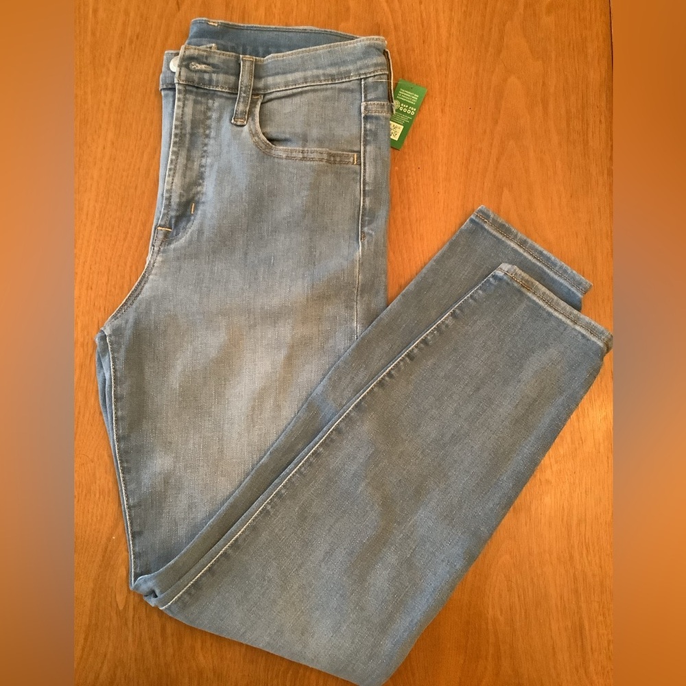 Gap True Skinny High Rise Light Blue Denim Jeans